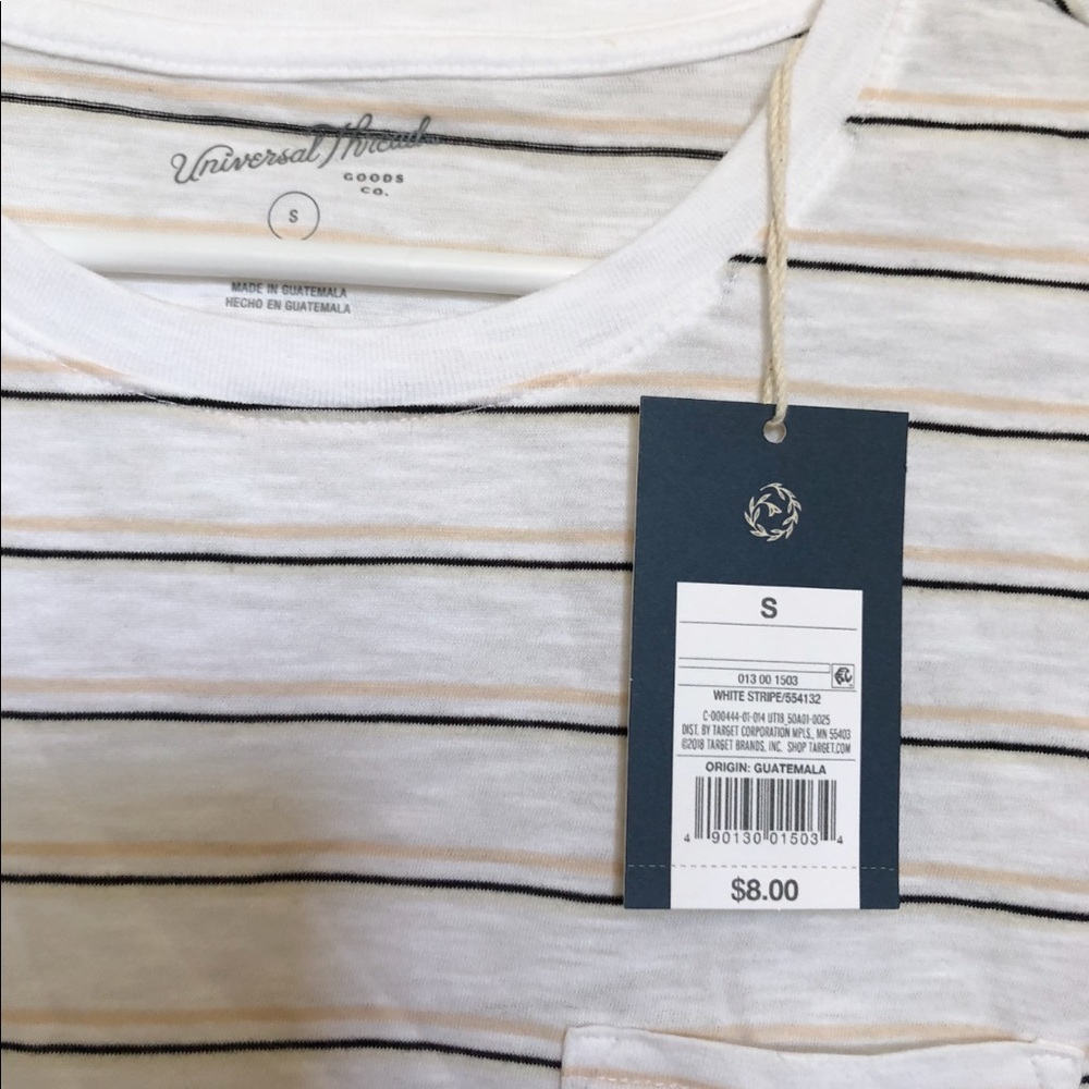 Striped Universal Thread Tee - Picture 2 of 2